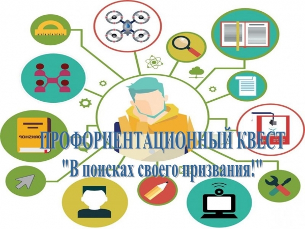 Профориентационный квест  «В поисках своего призвания!»